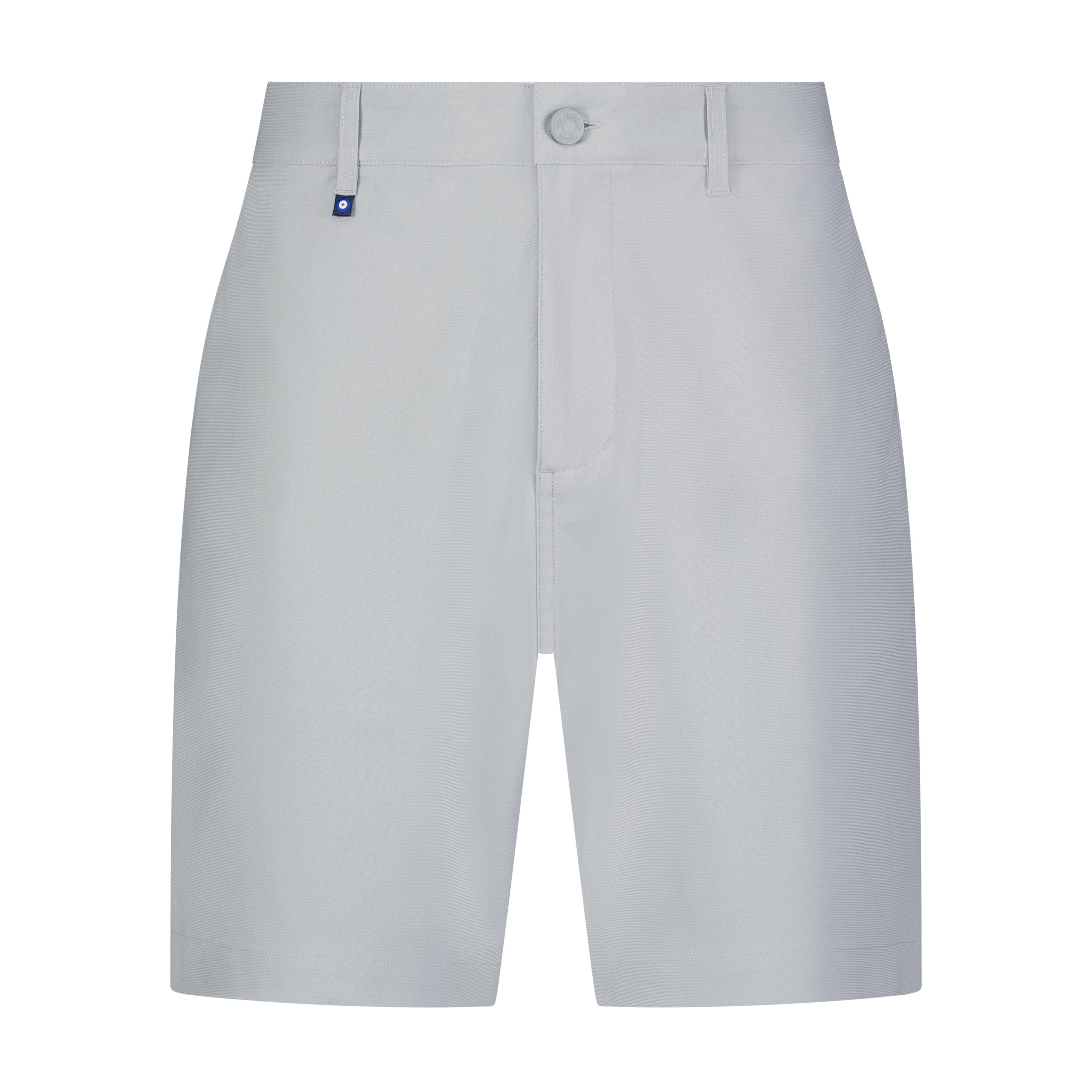 Ben Sherman | Men's 4 Way Stretch 8 Inch Tech Short | in Ltgrey, Size 8Ins/40W