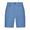BLEU | Short technique &agrave; extensibilit&eacute; quadri-directionnelle avec imprim&eacute; g&eacute;om&eacute;trique de 8 po pour hommes
