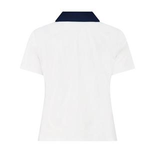 Polo fronc&eacute; Marine Contrast pour femmes STELLA PARKER