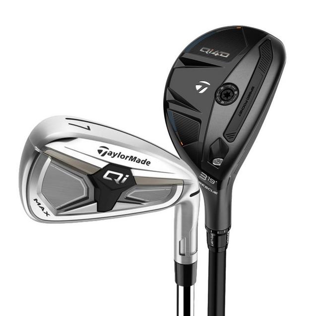 QI Max 4H 5H 6-PW AW Combo Set with Steel Shafts | TAYLORMADE