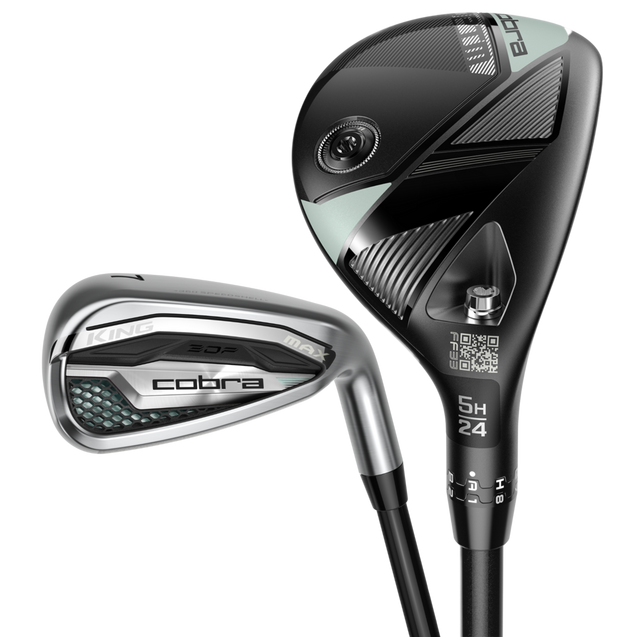 Women's KING MAX 5H 6H 7-PW SW Combo Iron Set with Graphite Shaft COBRA