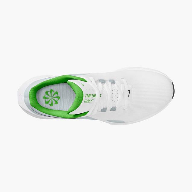 Infinity G 2 Spikeless Golf Shoe - White/Green | NIKE | Golf Shoes