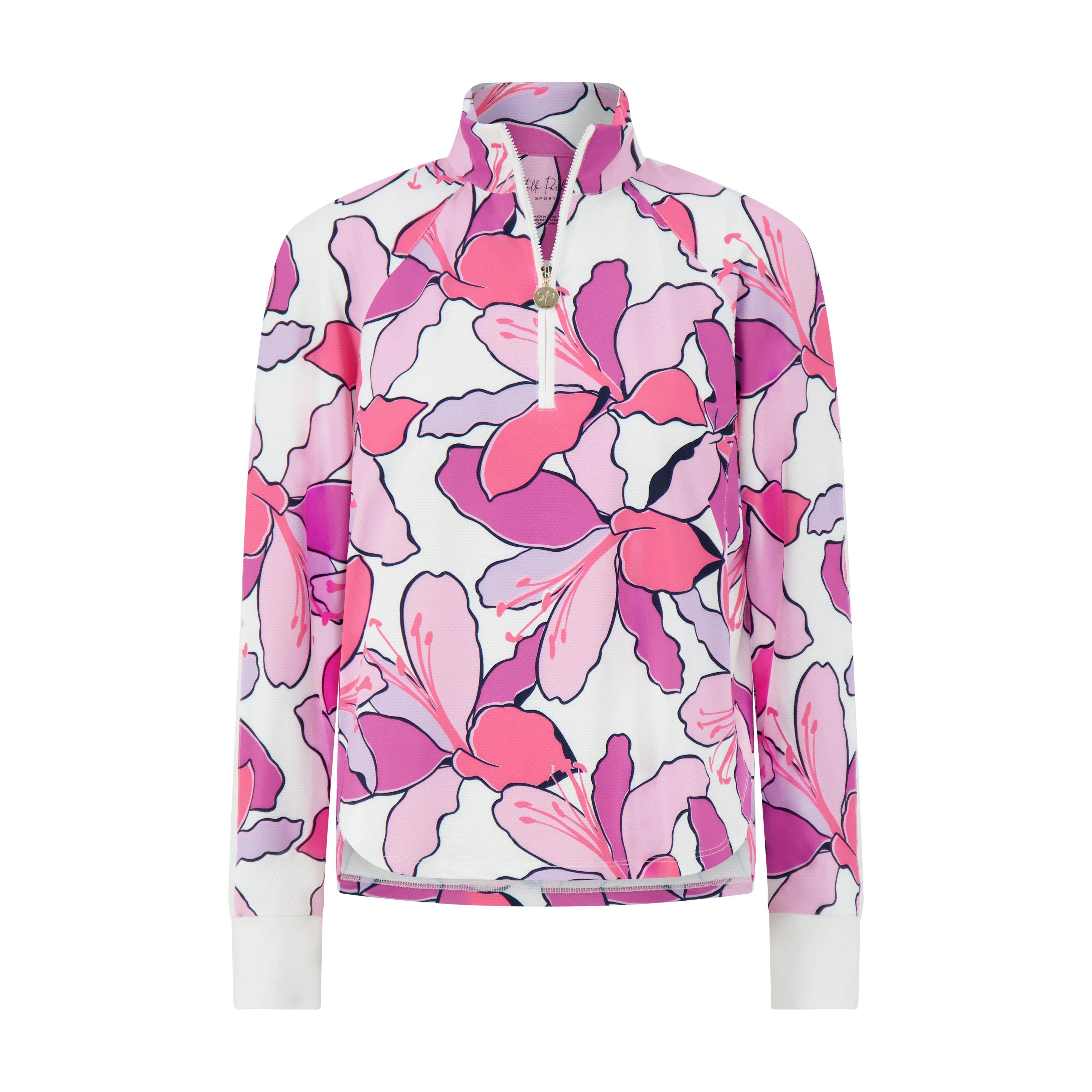 Women's Fairway Mock Neck 1/4 Zip Long Sleeve Top