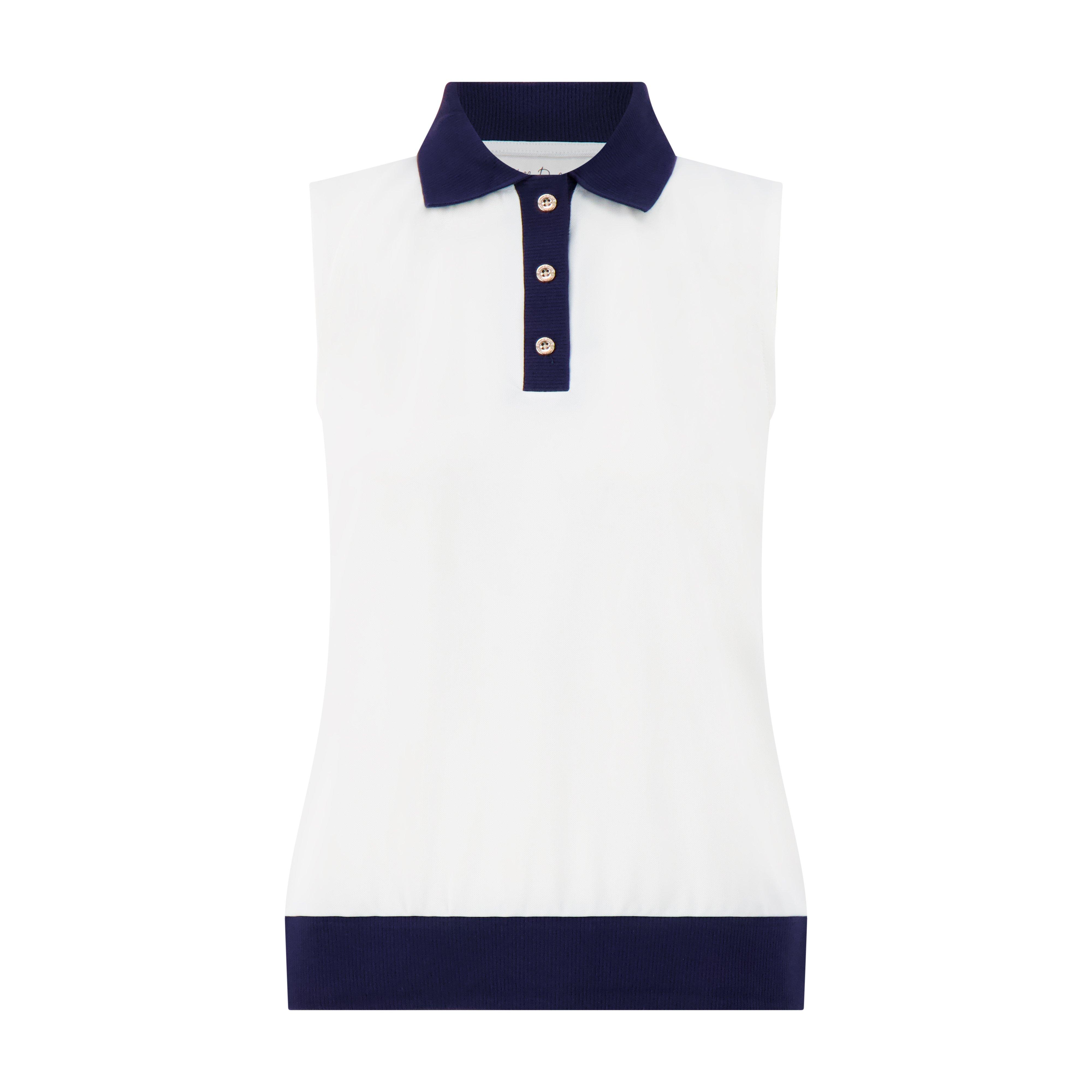 Women's Clubhouse Rib Sleeveless Polo