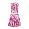 Robe polo sans manches pliss&eacute;e Clubhouse pour femmes