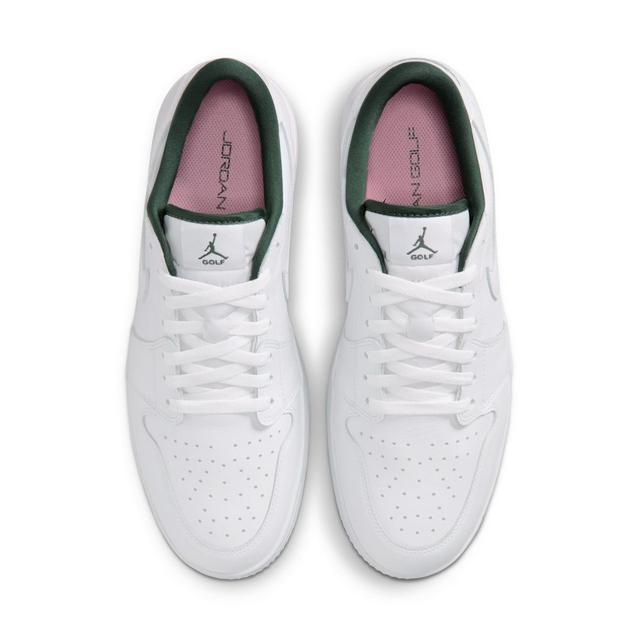 Air Jordan 1 Low G Spiked Golf Shoe - White/Green/Pink | JORDAN