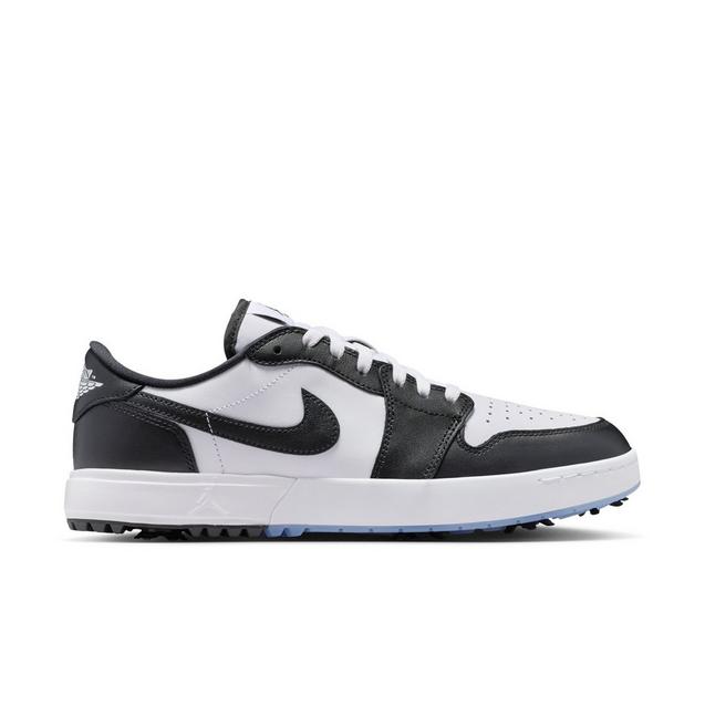 Air Jordan 1 Low G Spiked Golf Shoe - White/Black | JORDAN | Golf