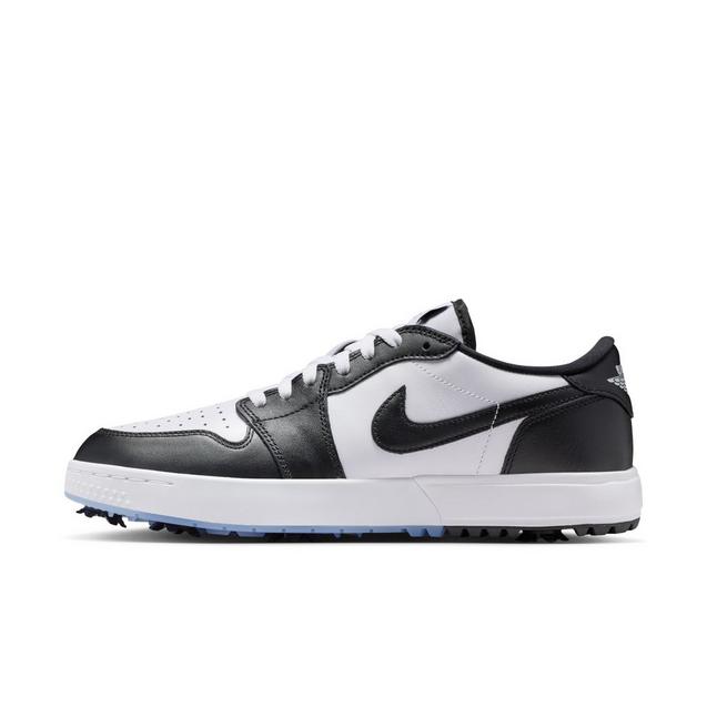 Air Jordan 1 Low G Spiked Golf Shoe - White/Black | JORDAN | Golf
