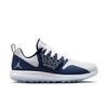Chaussures Air Jordan Grind sans crampons - Blanc/Marine