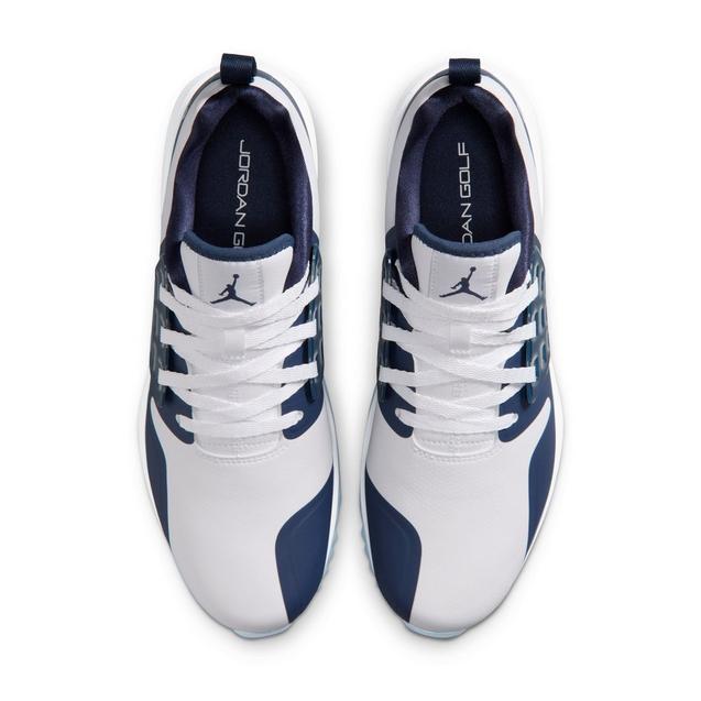 Air Jordan Grind Spikeless Golf Shoe - White/Navy | JORDAN | Golf