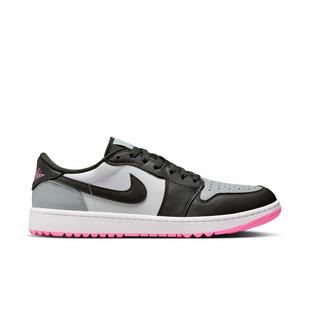 Air Jordan 1 Low Spikeless Golf Shoe - White/Black/Pink JORDAN