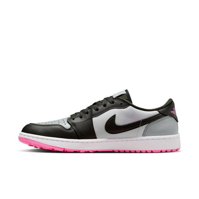 Air Jordan 1 Low Spikeless Golf Shoe - White/Black/Pink | JORDAN