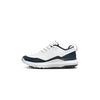 Chaussures de golf NuAge Mega &agrave; crampons pour hommes - Blanc/Bleu