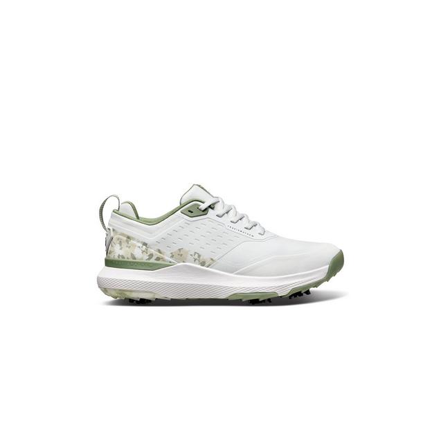 Men's NuAge Mega Spiked Golf Shoe - White/Green TRAVISMATHEW