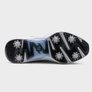 Prior Generation - Men's Hyperflex Spiked Golf Shoe - White/Black/Light Blue FOOTJOY