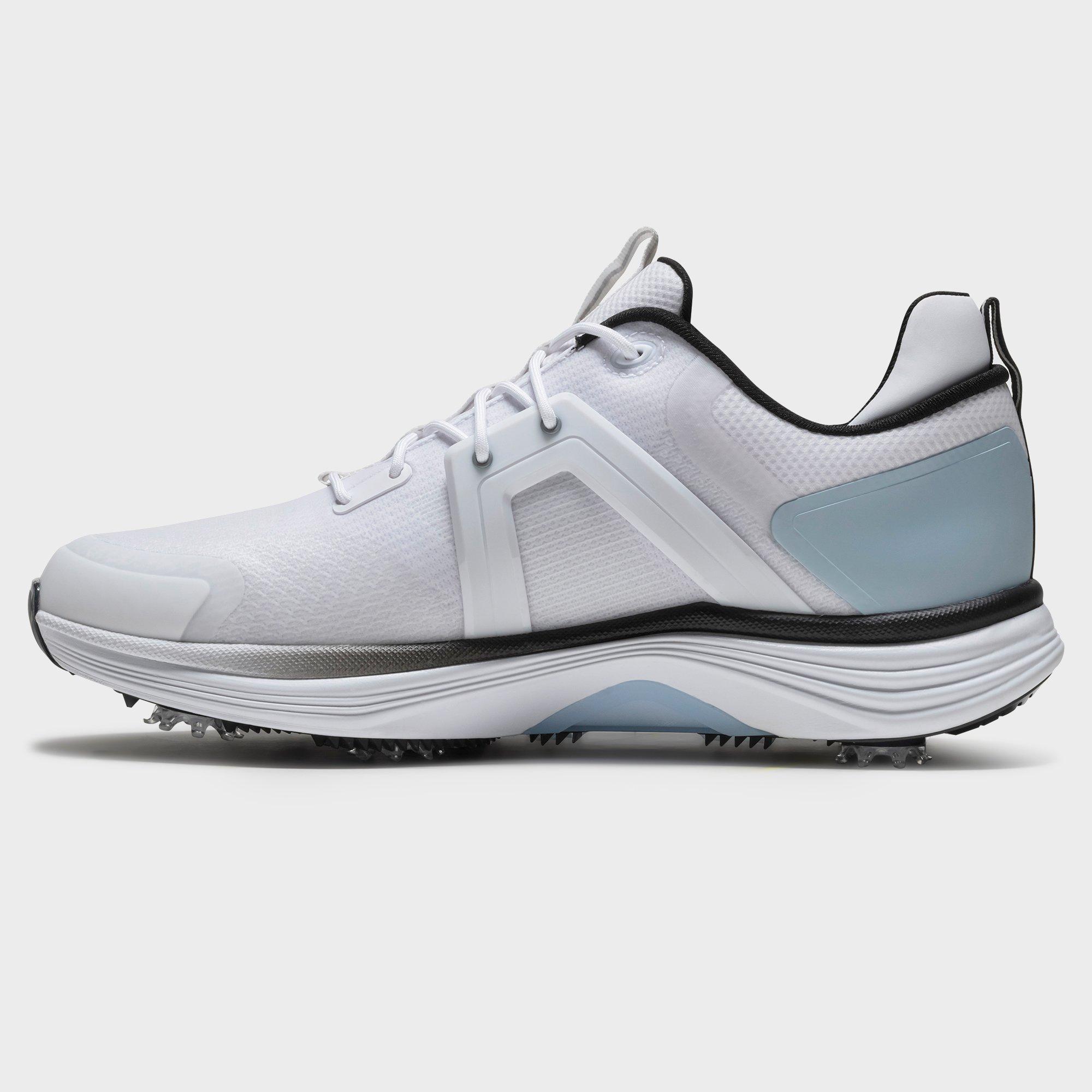 Prior Generation - Men's Hyperflex Spiked Golf Shoe White/Black/Light Blue