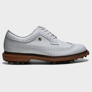 Men's Premiere Series Marquis Spiked Golf Shoe - White FOOTJOY