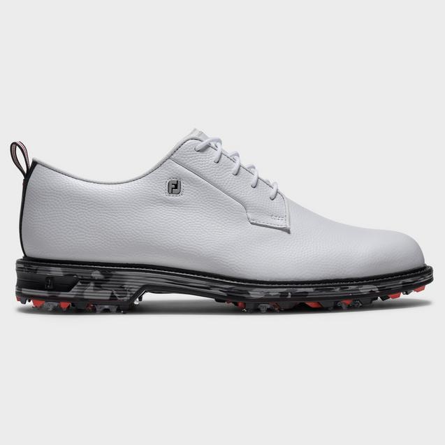 Men's Premiere Series Field Spiked Golf Shoe - White/Grey/Red FOOTJOY