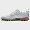 Men's Premiere Series Field Spiked Golf Shoe - White/Tan/Green