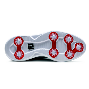 Men's Traditions Blucher Spiked Golf Shoe - White/Black FOOTJOY