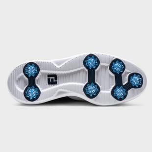 Prior Generation - Men's Traditions Saddle Spiked Golf Shoe - White/Navy FOOTJOY