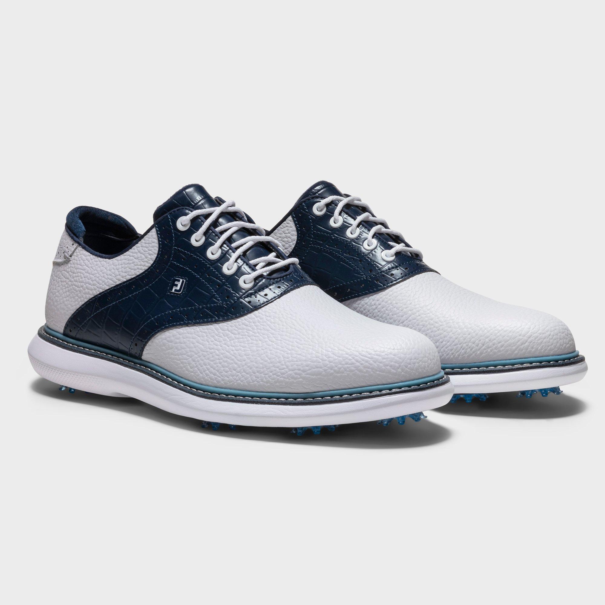 Men's Traditions Saddle Spiked Golf Shoe