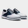 Prior Generation - Men's Traditions Saddle Spiked Golf Shoe - White/Navy