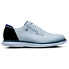 Men's Traditions Blucher Spiked Golf Shoe - White/Blue