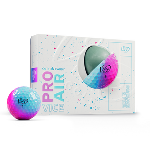 Limited Edition - Pro Air Golf Balls - Cotton Candy VICE