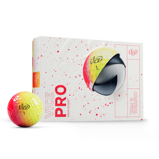 Limited Edition - Pro Golf Balls - Neon Sunset VICE