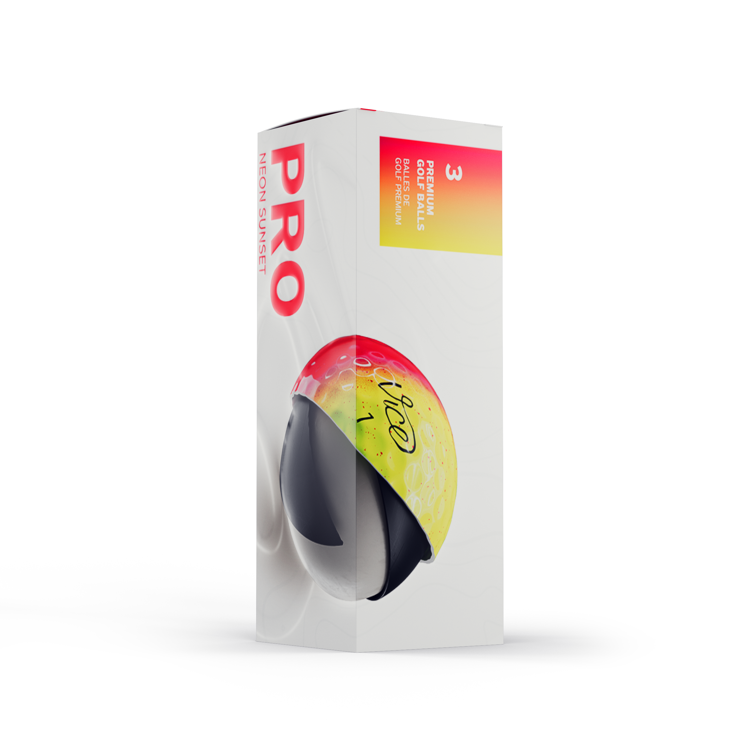 Limited Edition - Pro Golf Balls - Neon Sunset