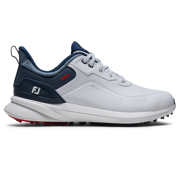 Men's Pro/SL Spikeless Golf Shoe - White/Blue FOOTJOY