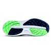 Chaussures de golf sans crampons Flex pour hommes - Blanc/Bleu (Large)