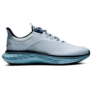 Chaussures de golf sans crampons FJ Quantum pour hommes - Blanc/Bleu FOOTJOY