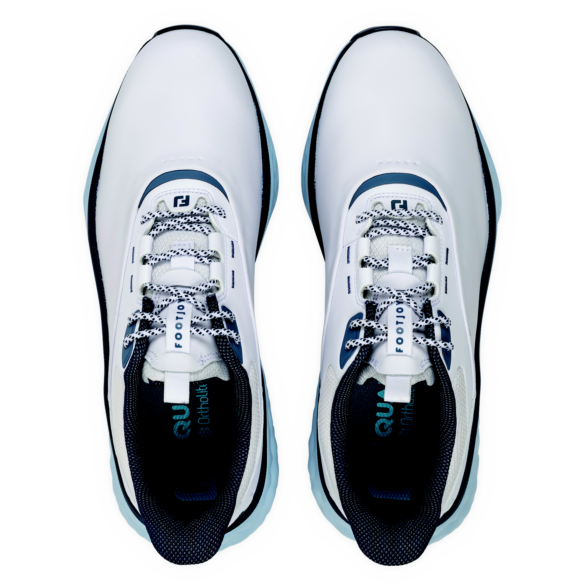 Prior Generation - Men's FJ Quantum Spikeless Golf Shoe White/Blue