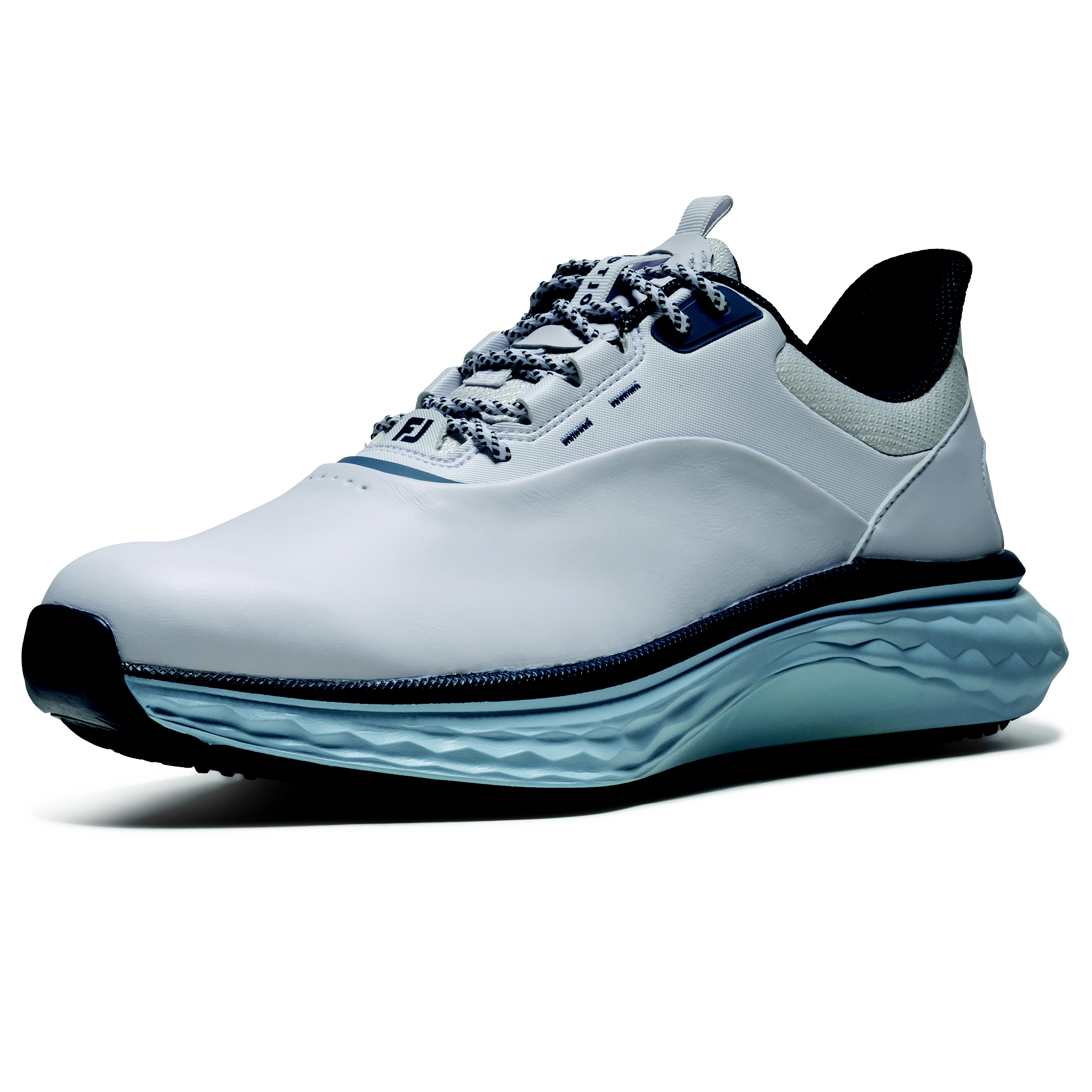 Prior Generation - Men's FJ Quantum Spikeless Golf Shoe White/Blue