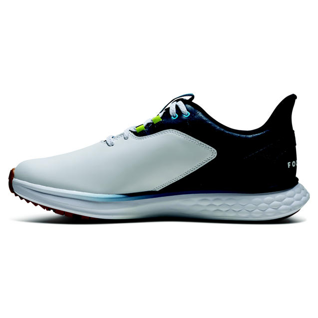 Men's FJ Pulse Spikeless Golf Shoe - White/Navy | FOOTJOY | Golf