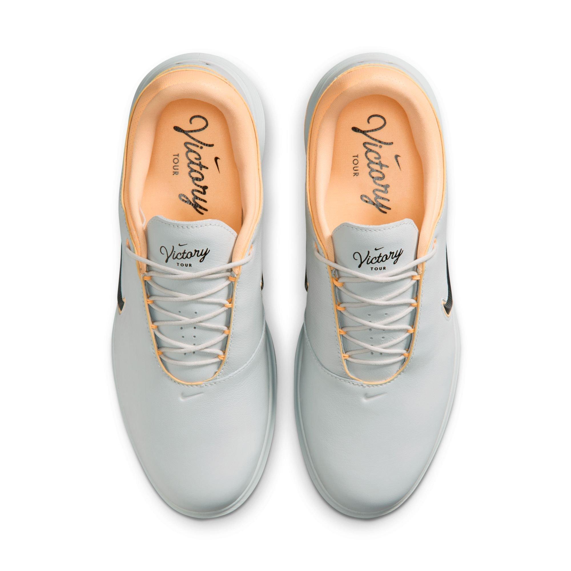 Victory Tour 4 Spiked Golf Shoe - Grey/Yellow