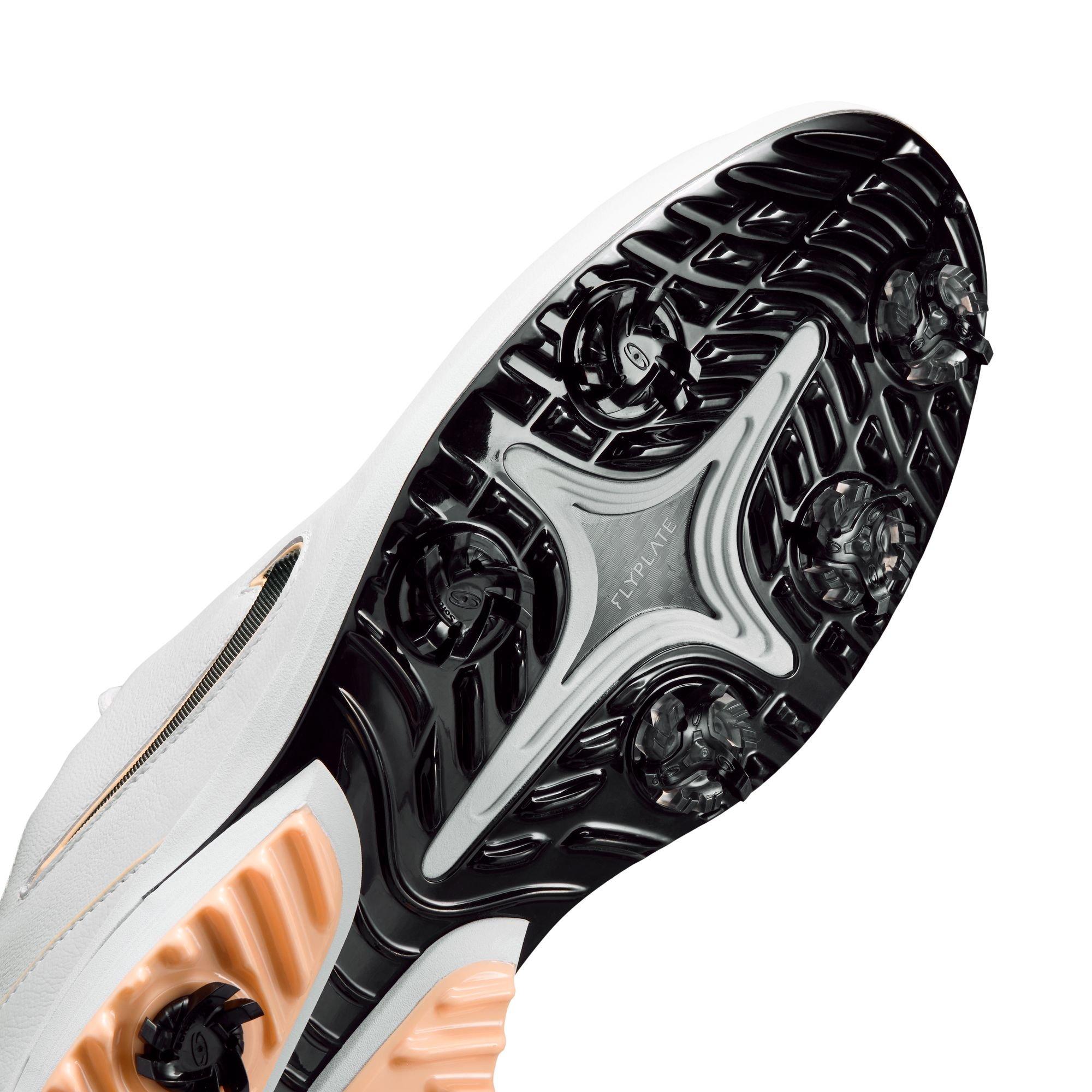 Victory Tour 4 Spiked Golf Shoe - Grey/Yellow