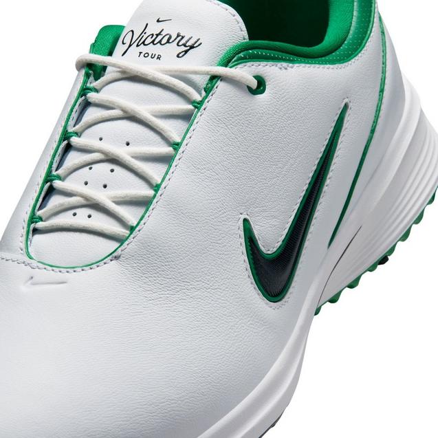 Victory Tour 4 Spiked Golf Shoe - White/Green | NIKE | Golf Shoes