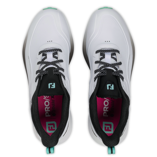 Men's Pro/SL Spikeless Golf Shoe - White/Black | FOOTJOY | Golf
