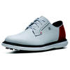Men's Traditions Canada Spiked Golf Shoe - White/Red