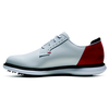 Men's Traditions Canada Spiked Golf Shoe - White/Red