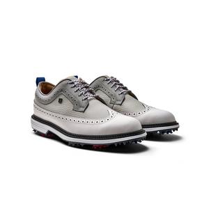 Men's LE Premiere Series Marquis 1776 Spiked Golf Shoe - Grey/White FOOTJOY