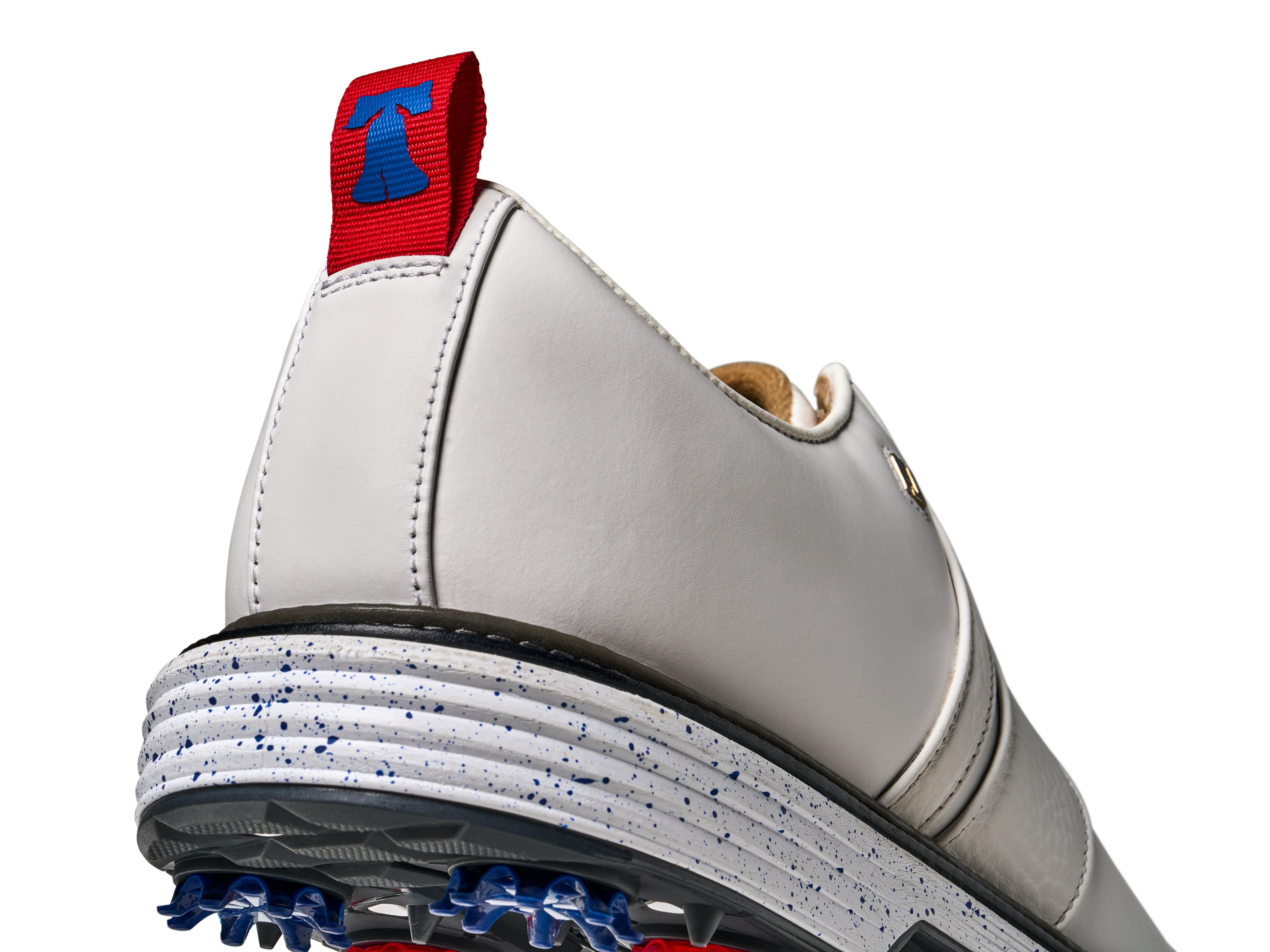 Men's LE Premiere Series Packard 1776 Spiked Golf Shoe - White
