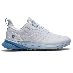 Women's Pro/SL Spikeless Golf Shoe - White/Blue FOOTJOY