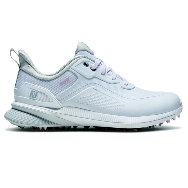 Women's Pro/SL Spikeless Golf Shoe - White/Pink FOOTJOY