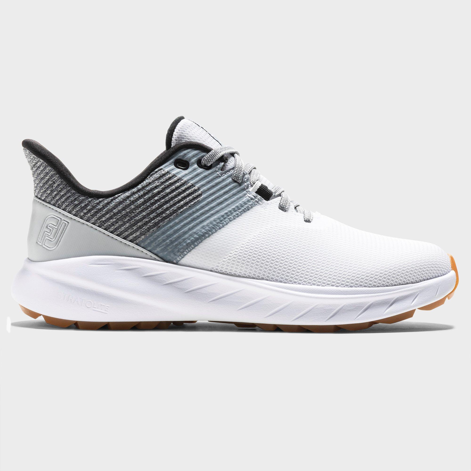 Women's Flex Spikeless Golf Shoe - White/Grey