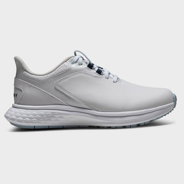 Women's FJ Pulse Spikeless Golf Shoe - White/Grey FOOTJOY