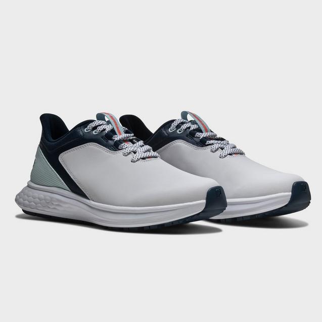 Women's FJ Pulse Spikeless Golf Shoe - White/Blue | FOOTJOY | Golf
